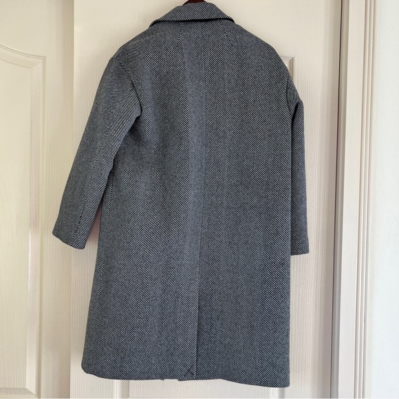 Madewell Averdon Coat in Herringbone Insuluxe Fabric - Picture 10 of 11